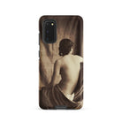 Nude Study Jean Louis Marie Eugene Durieu Samsung Case, Galaxy S20 / Matte, Smartphone Dark Sepia Toned Case Classical Painting Partially
