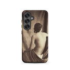 Nude Study Jean Louis Marie Eugene Durieu Samsung Case, Galaxy S25 / Matte, Smartphone Case Sepia Toned Nude Woman
