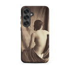 Nude Study Jean Louis Marie Eugene Durieu Samsung Case, Galaxy S25 Plus / Matte, Smartphone Case Sepia Toned Person’s Bare Draped Fabric