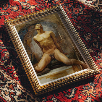 Nude Study of Thomas e Mckeller - John Singer Sargent Art Print / Canvas, Posters Prints & Visual Artwork, Toby Leon