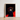 Framed Digital Artwork Portrait Woman Black Hat Orange Gay Witch Art, Universe Woven, Endless Shadows