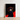 Framed Portrait Woman Black Hat Orange Wire-like Strands Gay Witch Art, Universe Woven, Endless Shadows