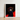 Framed Portrait Woman Dark Hat Coat Surrounded Orange Gay Witch Art, Universe Woven, Endless Shadows