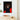 Framed Portrait Painting Woman Dark Hat Coat Orange Gay Witch Art, Universe Woven, Endless Shadows