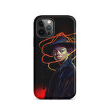 Nyx - Gay Witch Phone Case Iphone 12 Pro / Matte Michael Jackson Phone Case Gay Witch, Modern Surrealism, Nyx, the Goddess