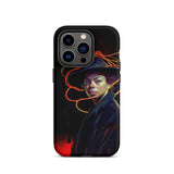 Nyx - Gay Witch Phone Case Iphone 14 Pro / Matte Michael Jackson Phone Case Gay Witch, Modern Surrealism, Nyx, the Goddess