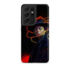 Nyx - Gay Witch Samsung Case, Galaxy S21 Ultra / Matte, Black Smartphone Case Vibrant Portrait Michael Jackson Hat