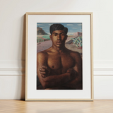 O Mestico - Candido Portinari Brazilian Art Print / Canvas, 12x16’’ / 31x41cm / Natural Frame / Matboard, Posters Prints & Visual Artwork,