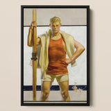 Oarsman - J.c. Leyendecker Art Print / Canvas, Prints