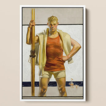 Oarsman - J.c. Leyendecker Art Print / Canvas, Prints