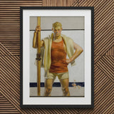 Oarsman - J.c. Leyendecker Art Print / Canvas, Prints