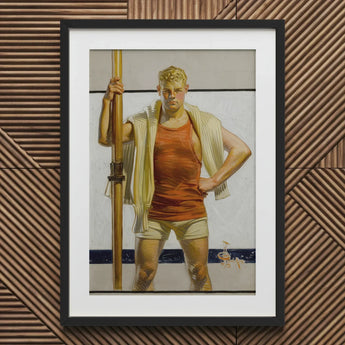 Oarsman - J.c. Leyendecker Art Print / Canvas, Prints
