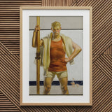 Oarsman - J.c. Leyendecker Art Print / Canvas, Prints