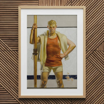 Oarsman - J.c. Leyendecker Art Print / Canvas, Prints