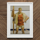 Oarsman - J.c. Leyendecker Art Print / Canvas, Prints