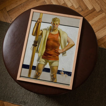 Oarsman - J.c. Leyendecker Art Print / Canvas, Prints
