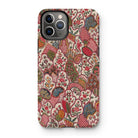 Oberkampf & Cie. Floral Fabric Art Iphone Case, 11 Pro / Matte, Colorful Floral Patterned Phone Case Iphone Triple-lens Camera