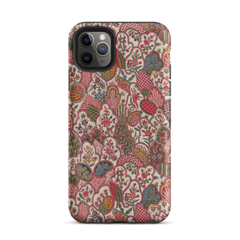 Oberkampf & Cie. Floral Fabric Art Iphone Case, 11 Pro Max / Matte, Floral Patterned Phone Case