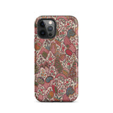 Oberkampf & Cie. Floral Fabric Art Iphone Case, 12 Pro / Matte, Floral Patterned Phone Case