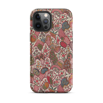 Oberkampf & Cie. Floral Fabric Art Iphone Case, 12 Pro Max / Matte, Floral Patterned Phone Case