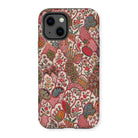 Oberkampf & Cie. Floral Fabric Art Iphone Case, 13 / Matte, Colorful Patterned Phone Case Intricate Floral Paisley Designs
