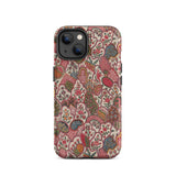 Oberkampf & Cie. Floral Fabric Art Iphone Case, 14 / Matte, Floral Patterned Phone Case
