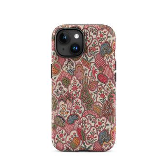 Oberkampf & Cie. Floral Fabric Art Iphone Case, 15 / Matte, Floral Patterned Phone Case