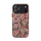 Oberkampf & Cie. Floral Fabric Art Iphone Case, 17 Pro Max / Matte, Iphone 12 Pro Max Case Intricate Paisley Pattern