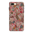 Oberkampf & Cie. Floral Fabric Art Iphone Case, 8 Plus / Matte, Colorful Floral Patterned Phone Case Intricate Designs Shapes