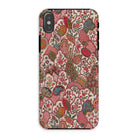 Oberkampf & Cie. Floral Fabric Art Iphone Case, Xs / Matte, Colorful Floral Patterned Phone Case Intricate Paisley Botanical