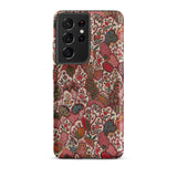 Oberkampf & Cie. Floral Fabric Art Samsung Case, Galaxy S21 Ultra / Matte, Smartphone Case Colorful Intricate Floral Paisley Pattern