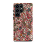Oberkampf & Cie. Floral Fabric Art Samsung Case, Galaxy S23 Ultra / Matte, Smartphone Case Colorful Floral Paisley Pattern