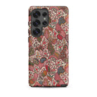 Oberkampf & Cie. Floral Fabric Art Samsung Case, Galaxy S25 Ultra / Matte, Smartphone Decorative Floral-patterned Case