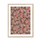 Oberkampf & Cie Floral Pattern Fabric Art Print