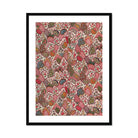 Oberkampf & Cie Floral Pattern Fabric Art Print