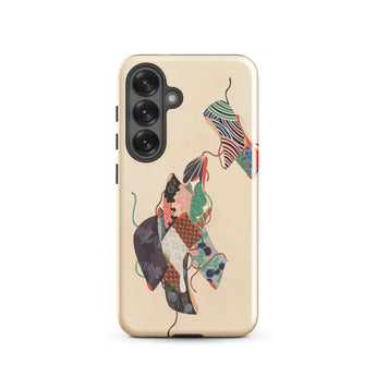 Obi Sashes - Kamisaka Sekka Phone Case, Samsung Galaxy S25 / Matte, Mobile Cases, Toby Leon