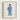 Framed Illustration Traditional Chinese Official Blue Embroidered Robes Qing Dynasty Manchu, Bureaucratic Splendor, Fashion Art