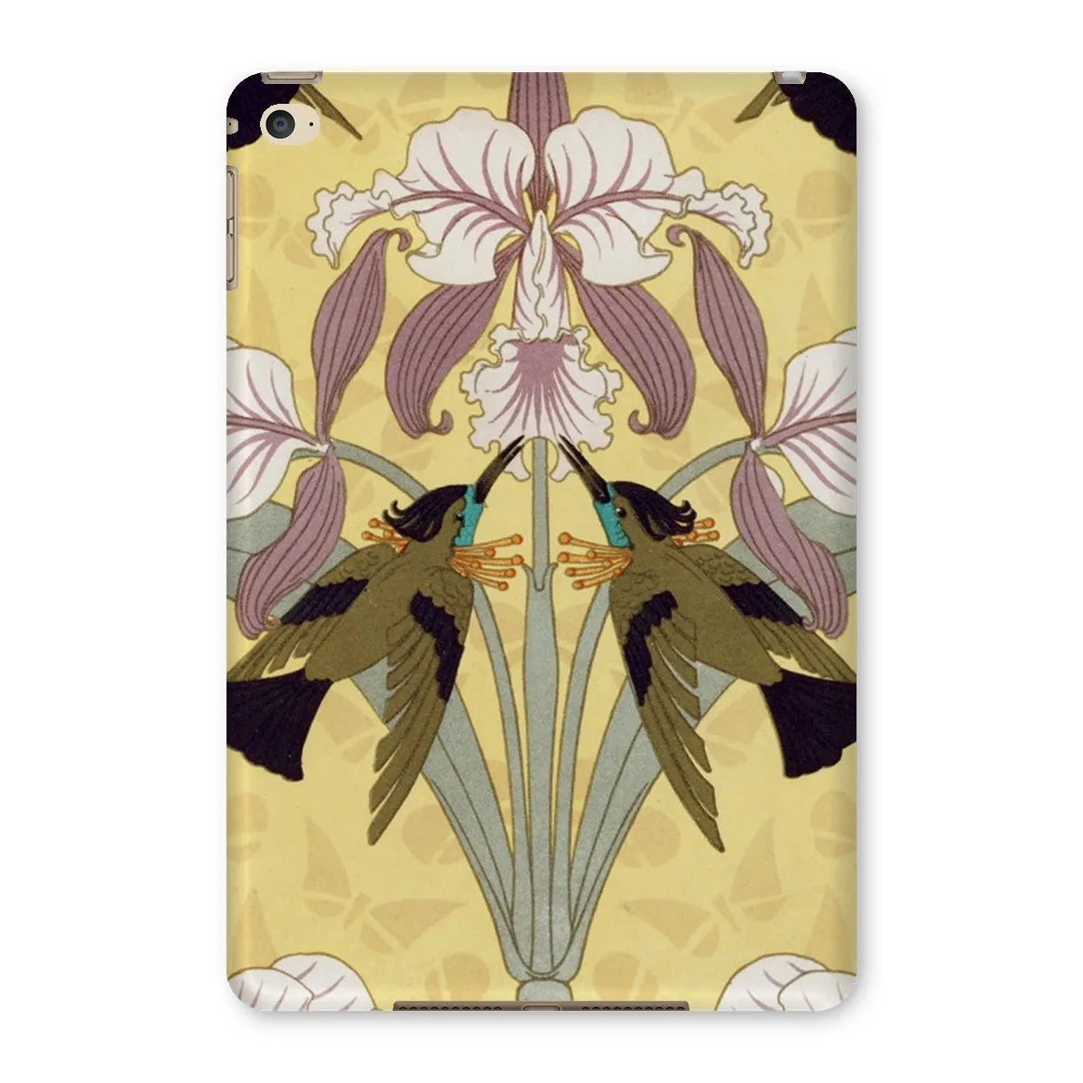 Oiseaux-mouches Et Orchidées By Maurice Pillard Verneuil Aesthetic Ipad Case - Slim Designer Back Cover - Ipad Mini 4