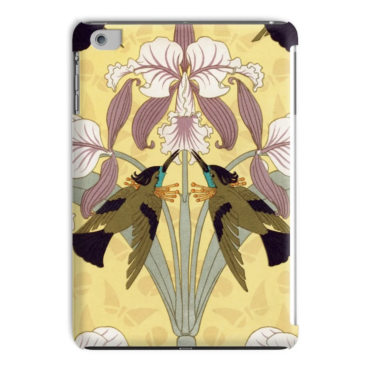 Oiseaux - mouches Et Orchidées By Maurice Pillard Verneuil Aesthetic Ipad Case - Slim Designer Back Cover - Ipad Mini