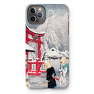 Okabe in Snow - Hiroaki Takahashi Iphone Case - 11 Pro Max / Matte