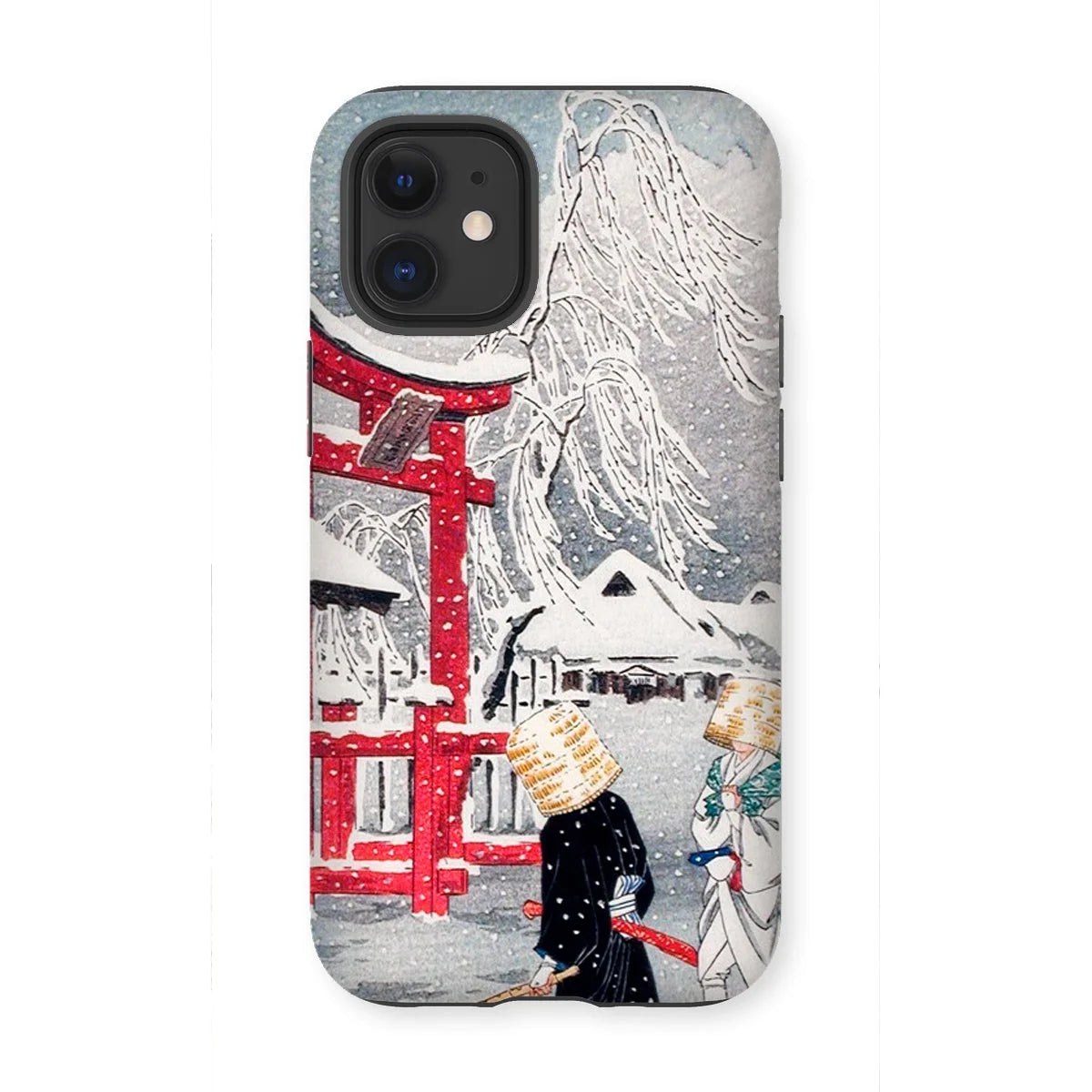 Okabe in Snow - Hiroaki Takahashi Iphone Case - 12 Mini / Matte