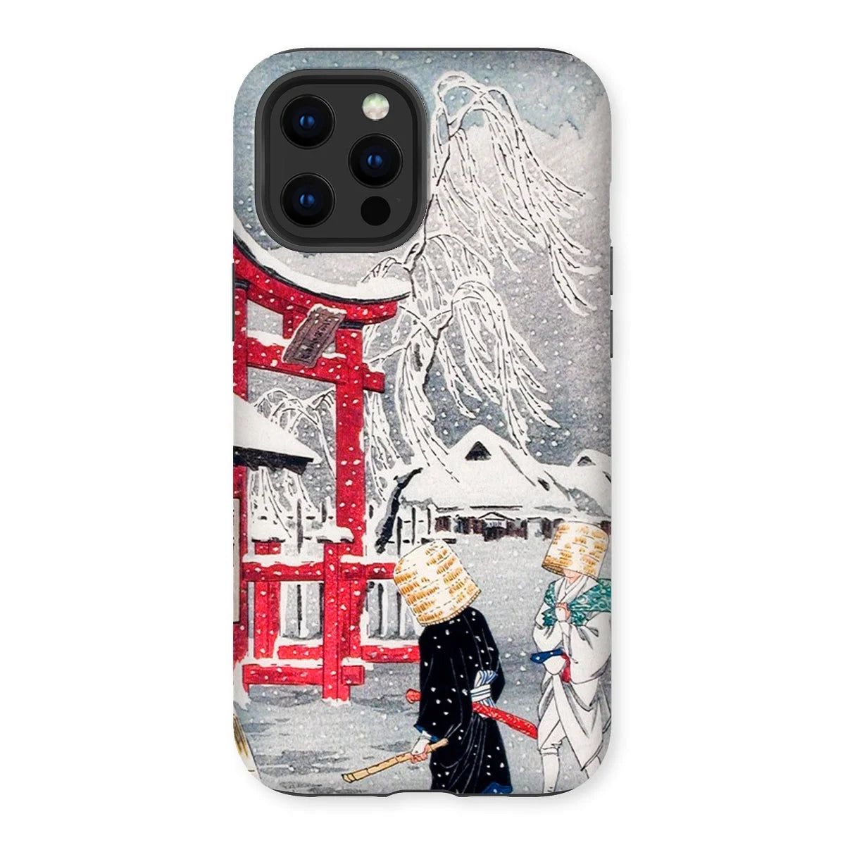 Okabe in Snow - Hiroaki Takahashi Iphone Case - 12 Pro Max / Matte