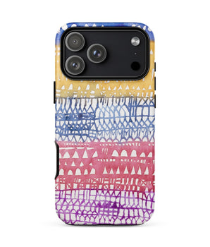 Iphone 17 Pro Max / Matte Old City - Paul Klee Phone Case, Tunisian Medina Labyrinth, Spectrum Ultramarine Sky