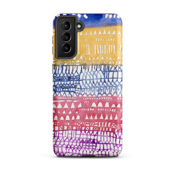 Old City - Paul Klee Samsung Case, Galaxy S21 Plus / Matte, Mobiele Telefoonhoesjes, Toby Leon
