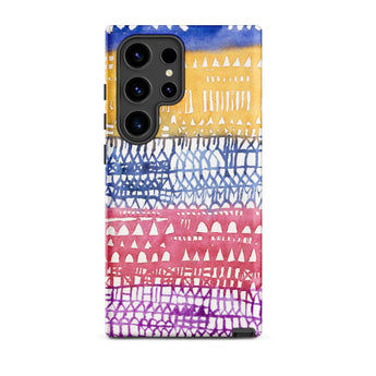 Old City - Paul Klee Samsung Case, Galaxy S24 Ultra / Matte, Mobiele Telefoonhoesjes, Toby Leon