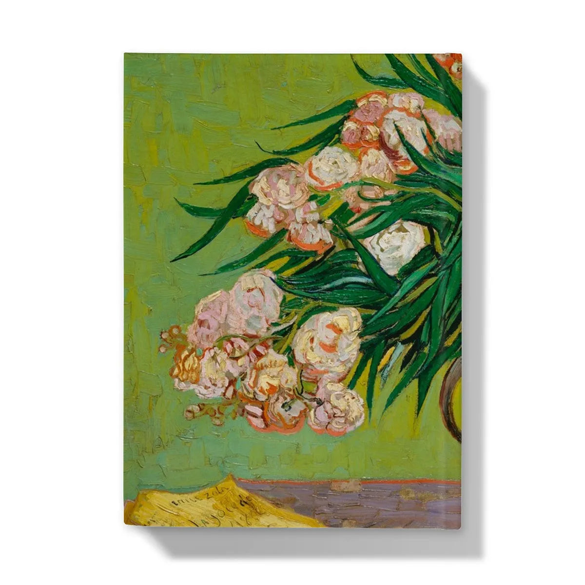 Oleanders By Vincent Van Gogh Hardback Journal - Notebooks & Notepads - Aesthetic Art