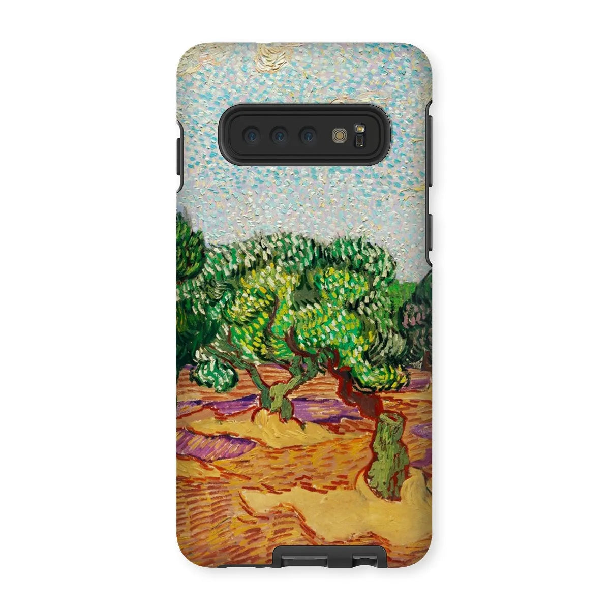Olive Trees Impressionist Art Phone Case - Vincent Van Gogh - Samsung Galaxy S10 / Matte - Mobile Phone Cases