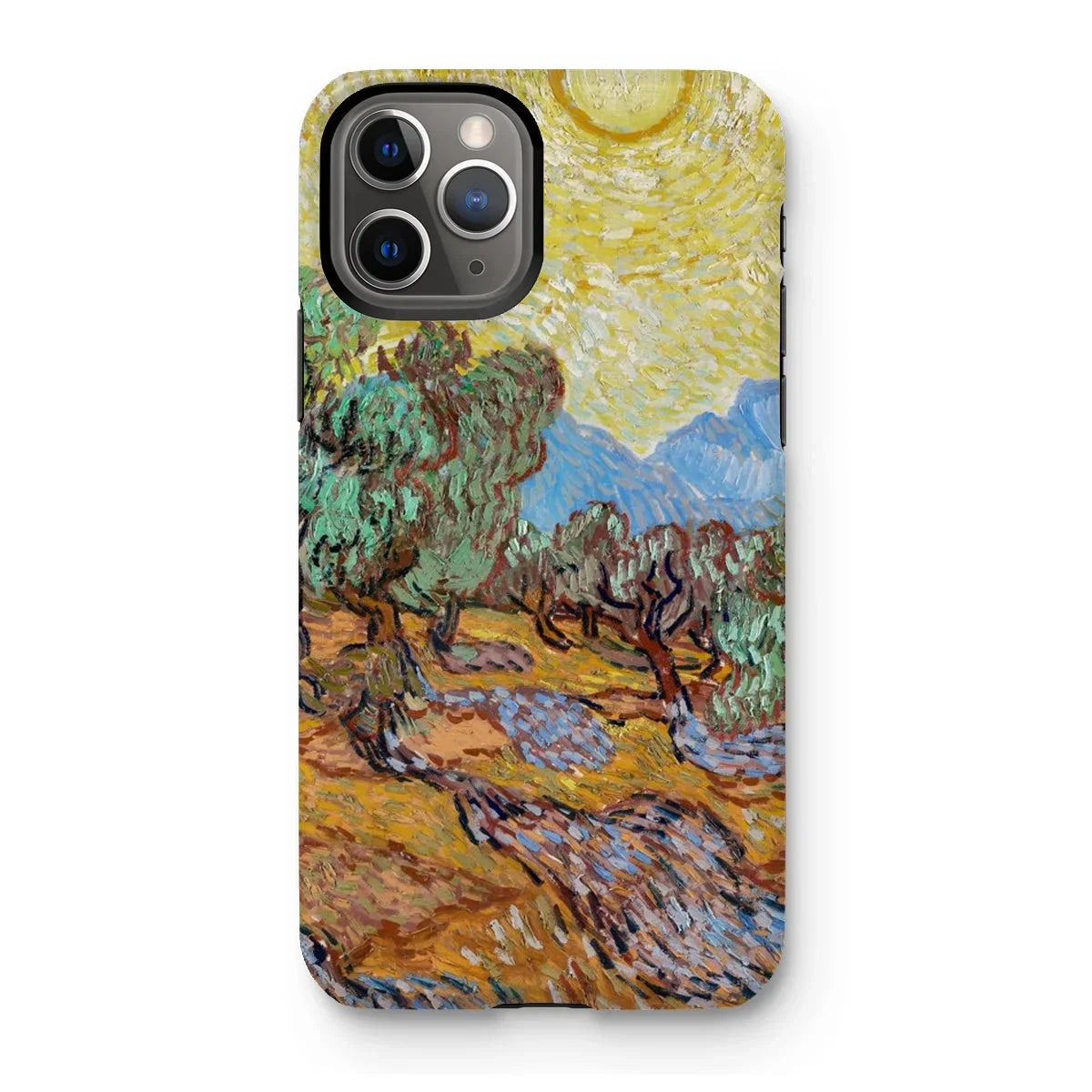 Olive Trees too - Vincent Van Gogh Iphone Case, 11 Pro / Matte, Iphone Case Gogh-style Landscape Painting Olive Trees