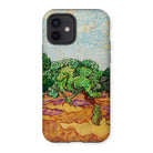 Olive Trees - Vincent Van Gogh Iphone Case, 12 / Matte, Phone Case Gogh-style Painting Olive Trees