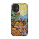 Olive Trees too - Vincent Van Gogh Iphone Case, 12 Mini / Matte, Phone Case Gogh-style Landscape Painting Olive Trees